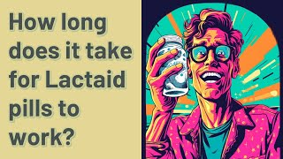 How long does it take for Lactaid pills to work [upl. by Radford]