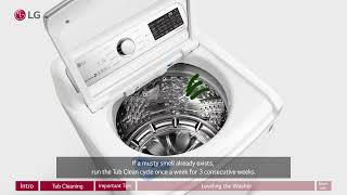 LG Top Load Washer General Maintenance For An LG Top Load Washing Machine [upl. by Alioz]