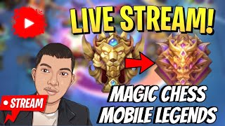 KEMBALI BERMAIN MAGIC CHESS  MAGIC CHESS LIVE STREAMING magicchess [upl. by Donnamarie]