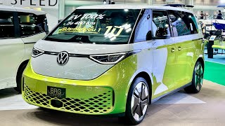 New Volkswagen ID Buzz  2024   Modern 7seater Van  Interior and Exterior [upl. by Perlis429]