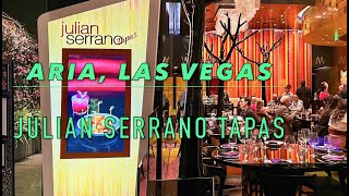 Aria Las Vegas Julian Serrano Tapas Restaurant [upl. by Adnoloy]