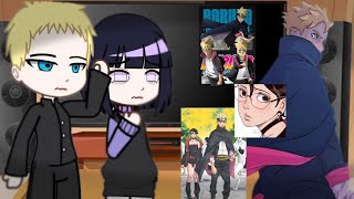 naruhinasasusakuand Shikamaru react Boruto 11blue two vortex11drama•sad•spoilerbyeika [upl. by Oicanata494]