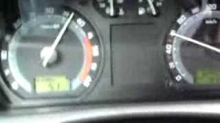 Škoda Fabia Combi 14 TDI acceleration [upl. by Rebm]