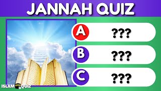 Jannah Quiz  Islam Quiz no music [upl. by Malia]