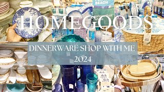 HOMEGOODS KITCHEN DINNERWARE SHOP WITH ME 2024  SPRING KITCHEN DECOR 2024 [upl. by Asirret]