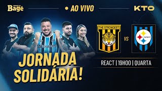 AO VIVOREACT LIBERTADORESLIVE SOLIDÁRIA [upl. by Kemppe]