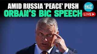 LIVE  PM Viktor Orbans Big Speech To Ethnic Hungarians Amid USA Tension RussiaUkraine Peace Push [upl. by Annamarie]