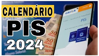 PIS 2024 CALENDÁRIO OFICIAL VEJA AS DATAS DE PAGAMENTOS [upl. by Mongeau]