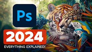 Photoshop 2024 Top 7 NEW Features amp Updates Explained [upl. by Simetra]