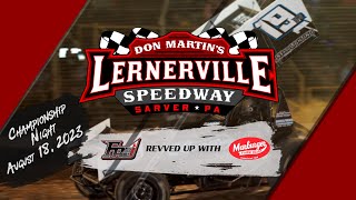 Lernerville Speedway  August 18 2023  Championship Night  Highlights [upl. by Cully]