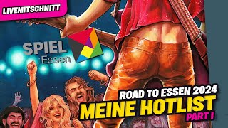 Preview SPIEL Messe Essen 2024  Part 1  Meine Hotlist [upl. by Ellynad330]