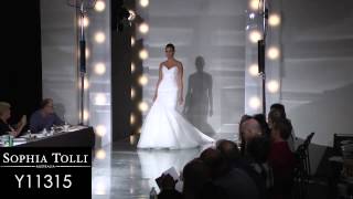 Sophia Tolli Bridal Dresses Spring 2013 [upl. by Silsbye67]