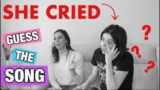 GUESS THE SONG CHALLENGE EMOTIONAL SHE CRIED [upl. by Lise816]