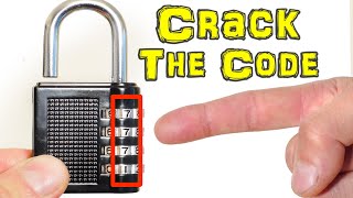 How to Crack the Code amp Open a Combination Padlock [upl. by Lindon]