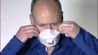 3M™ Aura™ 9300 Disposable Respirator Fitting Video [upl. by Oralee]