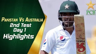 Pakistan Vs Australia  Highlights  2nd Test Day 1  PCB [upl. by Lrigybab]