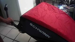 Schwinn Daytripper Bicycle Cargo Trailer unboxing [upl. by Sunshine]