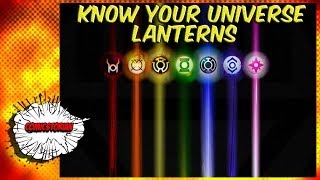 All Lantern Corp Explained  Know Your Universe  Comicstorian [upl. by Womack200]