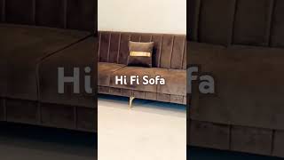 L corner sofa set 4000 par seatHi Fi Sofa furniture par aap ko milega [upl. by Asilehs61]