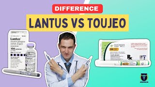 Lantus vs Toujeo What is the difference [upl. by Atem]