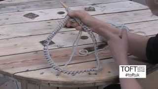 Join In The Round Knitting Tutorial  TOFT [upl. by Llerdnod26]