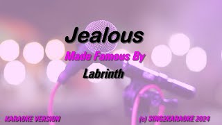 Labrinth Jealous Karaoke Version Lyrics [upl. by Suivatal]