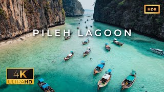 Pileh Lagoon Phi Phi Thailand 4K HDR  The Best Lagoon in Asia [upl. by Gnouc]