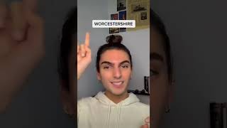 How to pronounce “WORCESTERSHIRE” 🇬🇧 [upl. by Fulks154]