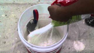 How to do Grouting for residential bathroom [upl. by Hennahane608]