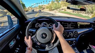 2022 RollsRoyce Ghost Black Badge  POV Quick Drive Binaural Audio [upl. by Dickerson480]