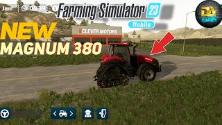 New CASE IH 🚜 Farming Simulator 23 Harvesting WHEAT fs23 [upl. by Enelaj118]