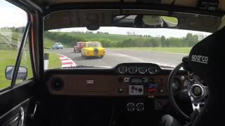 CTCRC Pre 66 amp Pre 83 Cadwell 2016 in Lotus Cortina Mk 2 [upl. by Jenni]