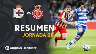 Resumen de RC Deportivo vs Girona FC 22 [upl. by Vida]