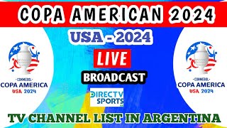 Directv sports live broadcast Copa América 2024 in Argentina  Directv sports live Copa América 2024 [upl. by Brigitte957]