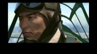 Battle of Guadalcanal  Sakai Saburo vs James quotPugquot Southerland CG Animation [upl. by Eidnahs323]