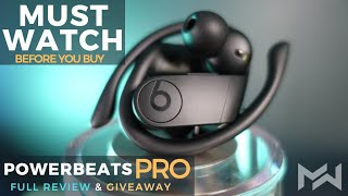 Beats Powerbeats Pro Comprehensive Review  EVERYTHING You Need to Know [upl. by Nilek]