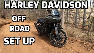 HARLEY DAVIDSON PAN AMERICA off road setup Americas best adv bike [upl. by Alessandro351]