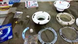 toilet flange repair tips  tricks [upl. by Anevad]