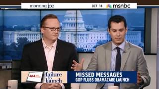 MSNBC quotGOP Flubs ObamaCare Launchquot [upl. by Virnelli534]