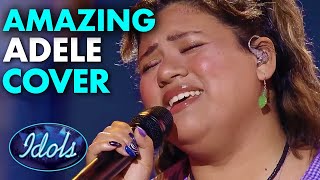 Absolutely STUNNING Adele Cover From Julia Gagnon On American Idol 2024  Idols Global [upl. by Novyat]