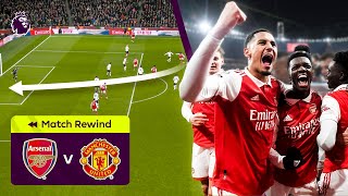 90TH MINUTE WINNER  Arsenal vs Manchester United  Premier League Highlights [upl. by Ace]