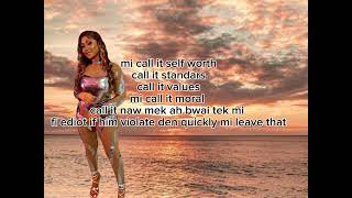 kaebee self worth lyrics [upl. by Lechner]