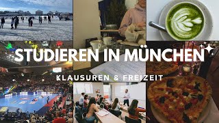 PRODUKTIVER UNI VLOG lernen für Klausuren Bib Study Session Freizeit in München Deep Talk [upl. by Screens]