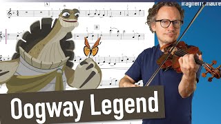 Kung Fu Panda Oogway Ascends  Violin Sheet Music  Different Tempi [upl. by Introc702]