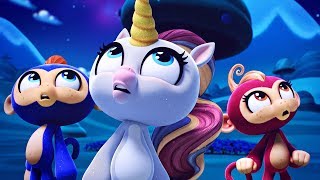 Fingerlings Tales  The Fingerlings Go To Sleep amp Make A New Dragon Friend  Kids Cartoons [upl. by Cort]