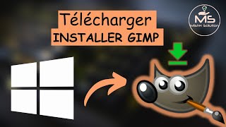 Comment télécharger et installer Gimp sur Windows 10 [upl. by Dnalrag]