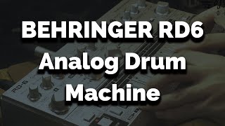 4k 아날로그 했습니다 Behringer RD6 [upl. by Hgielra]