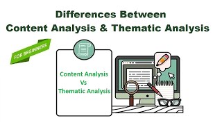 Differences Between Content Analysis and Thematic Analysis  ThesisHelper01 [upl. by Raycher]