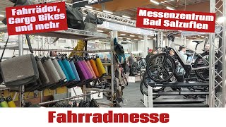 Fahrradmesse in Bad Salzuflen  Händler zeigen ihre Produkte [upl. by Anyat]