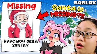 Roblox  Wheres Santa Story  Santa is MISSING [upl. by Garey476]